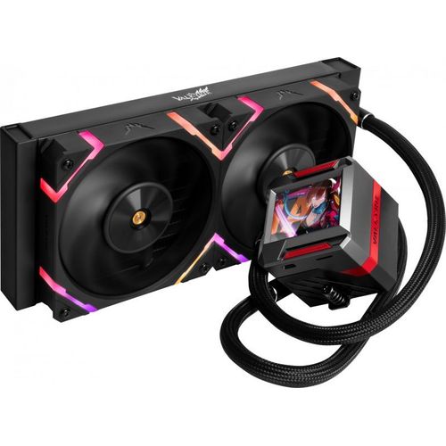 Kit Watercooling Aio Valkyrie Syn Rgb - 240mm (noir)