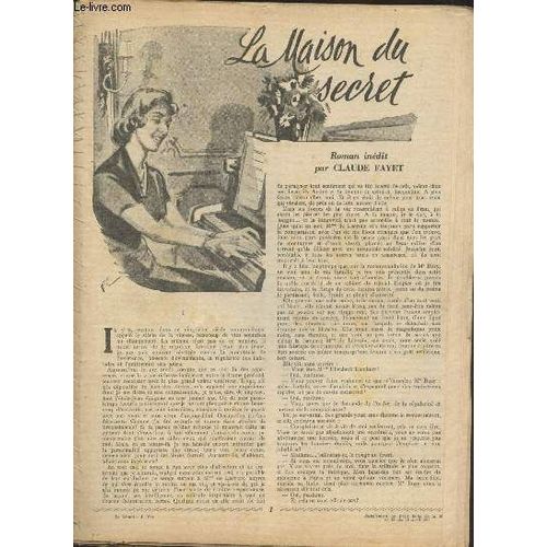 La Maison Du Secret - Tiré À Part Des N°15 Au 24 Du Supplément Au Petit Echo De La Mode Avril - Juin 1955
