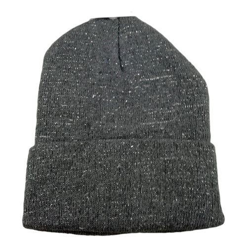 Bonnet Paillettes D'hiver Scintillant Adulte Femme Homme En Coton Et Acrylique