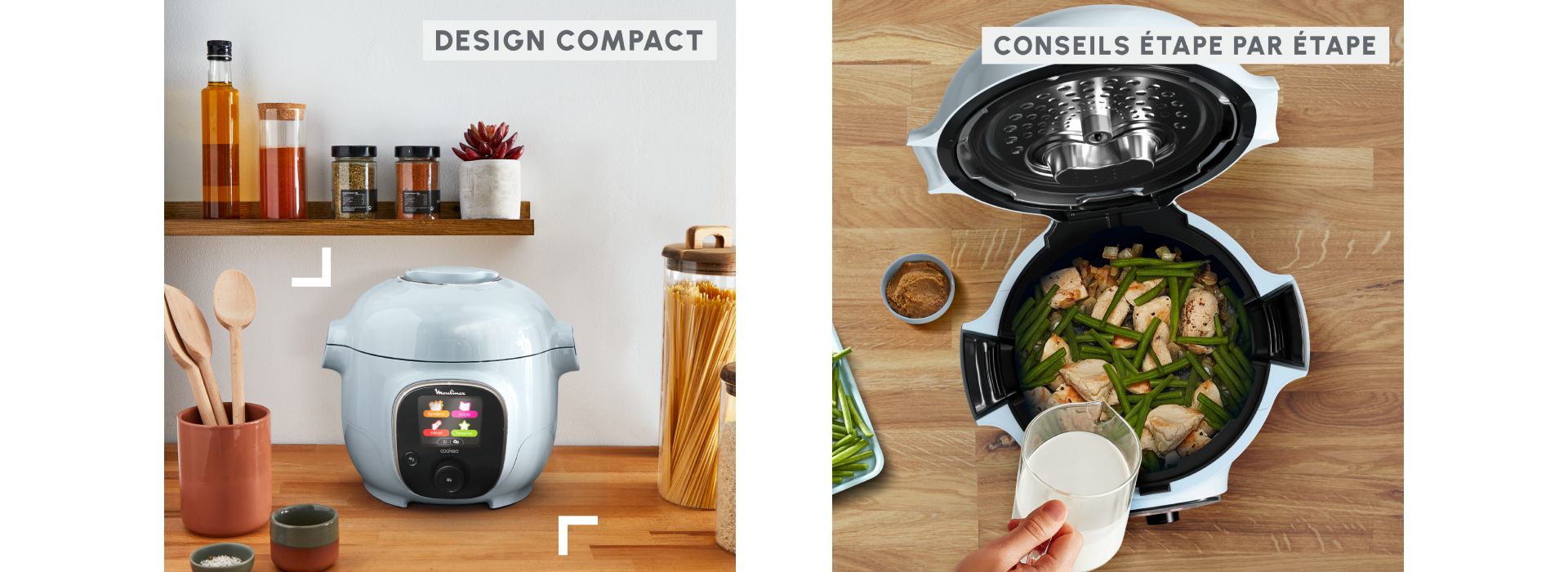 Multicuiseur Intelligent Moulinex Cookeo Mini Blue Ce880410 image 1 | Rakuten