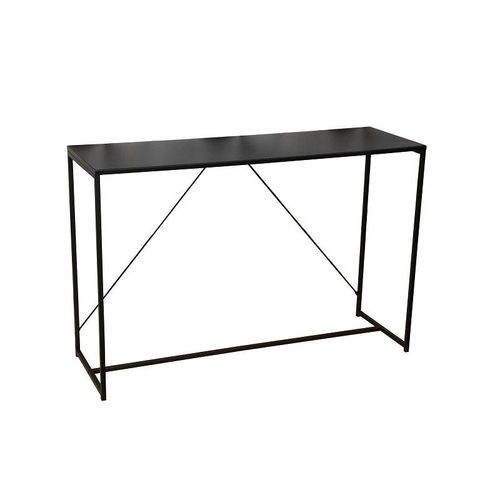 Console Charleston Noir Acier - Noir