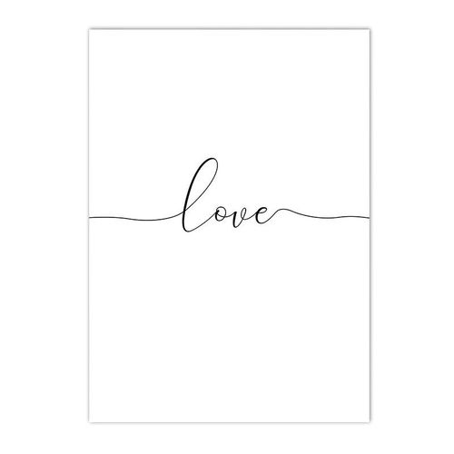 Affiche Minimaliste Noir Et Blanc Avec Citations, Peinture Sur Toile Avec Sourire, Doux Rêves, Peinture Murale, Images Imprimées, Décor De Chambre À Coucher Sans Cadre¿40x40cm