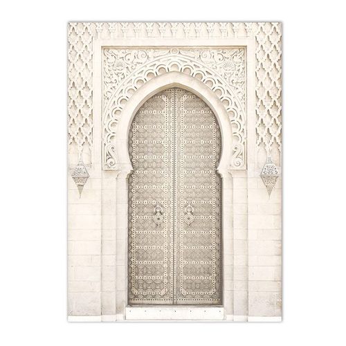 Peinture Sur Toile Avec Calligraphie Islamique, Peinture Moderne Marocaine, Affiche D'art Murale Arabe Musulmane, Décor De Salon Sans Cadre¿40x40cm
