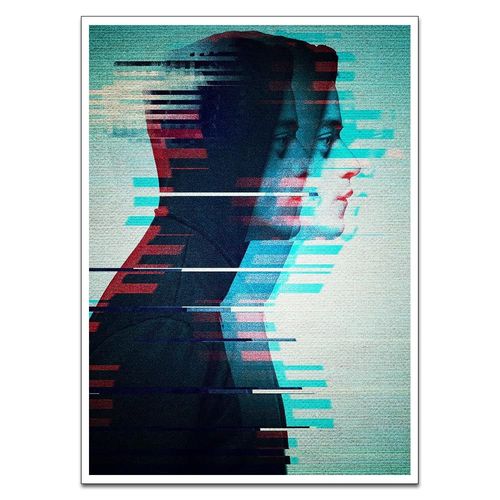 Affiche En Toile Moderne Mr Robot, Peinture D'art Mural, Affiches Et Imprimés Nordiques, Images Murales Pour Décoration De Maison, Sans Cadre Sans Cadre¿40x40cm