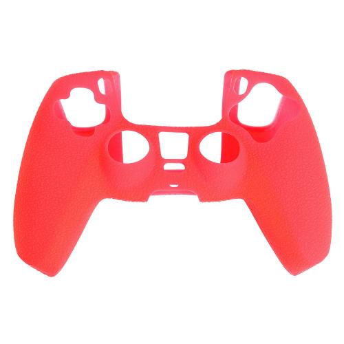 Housse En Silicone Texture Cuir Pour Contrôleur Sans Fil Ps 5 Ps5, Accessoires De Machine Électronique