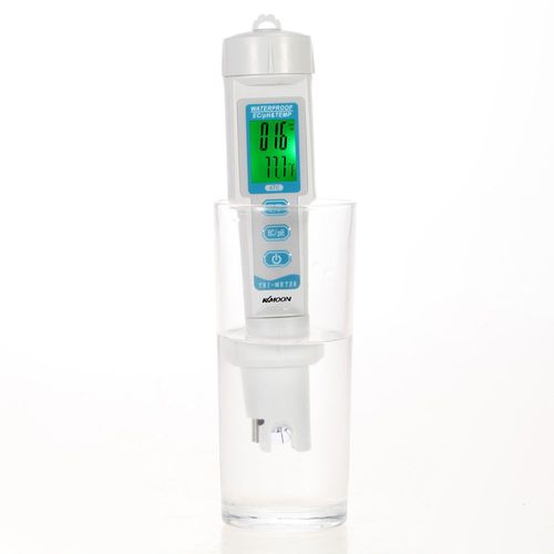 Testeur De Qualité De L'eau 3 En 1 Multi-Paramètres, Nouveau Stylo Type Ph & Ec & Temp Mètre Acide Dispositif D'analyse De La Qualité De L'eau