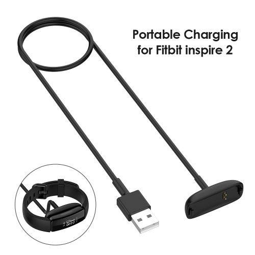 Câble De Chargement Usb Sans Fil Pour Fitbit Inspire 2, Cordon D'alimentation Rapide, Bracelet De Chargeur, Pour Montre Intelligente