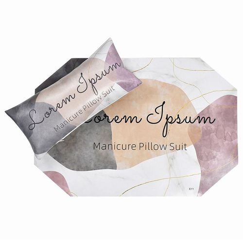 Support De Main De Table De Manucure, Repose Bras, Coussin Design Nail Art, Oreiller En Cuir Pu Style Européen, Soins De Manucure Doux