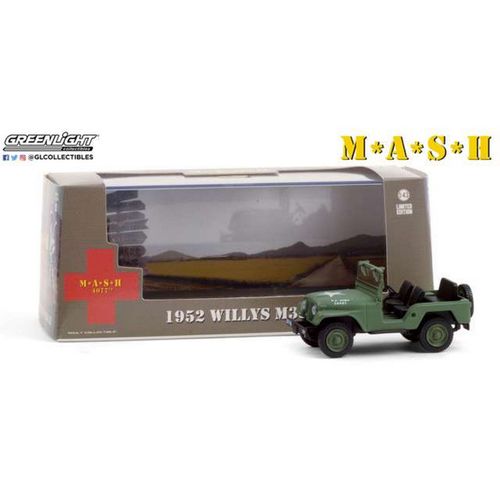 Jeep Willys M38 A1 M.A.S.H. 1/43 Greenlight