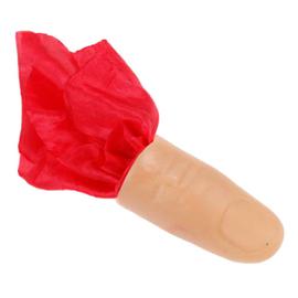 Soie Rouge Accessoire Jouet Magicien F Fityle Faux Pouce Plastique 2 X 4.5cm 