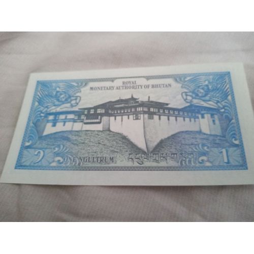 Billet 1 Ngultrum Bhoutan
