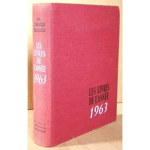 Les Livres De L'année 1963