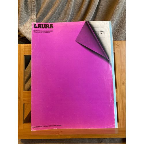 Johnny Mercer / David Raskin Laura Partition Piano Accords Emi Robbins