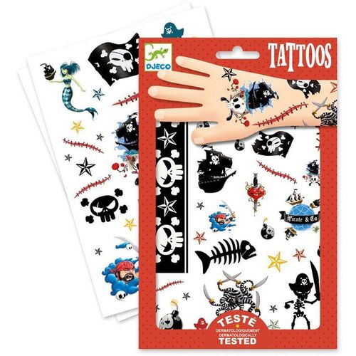 Djeco Tatouages - Pirates