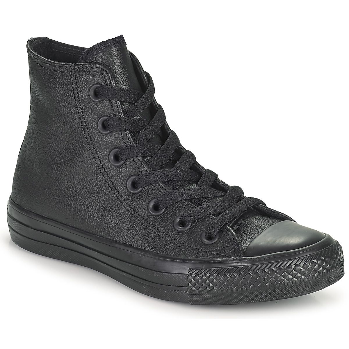 Ct As Leather Mono Femme Converse Ctas Hi Mono Lth F Noir 45