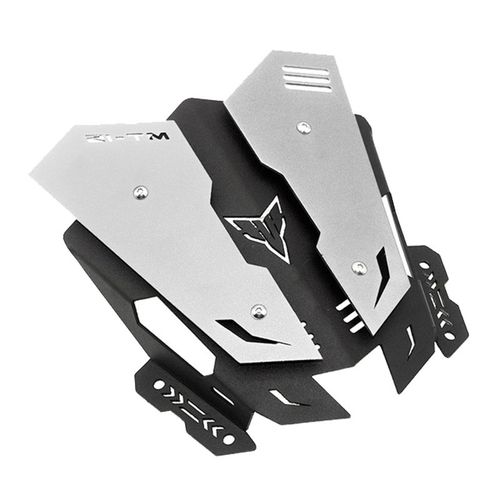 Moto Cnc En Aluminium Carénage Écran Pare-Brise Déflecteur De Vent Pour Mt15 Mt-15 Mt 15 2019 2020