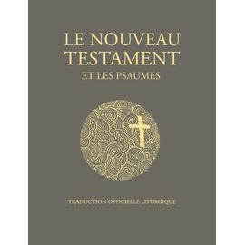Édition Parallèle en Français Le Nouveau Testament avec Psaumes et Proverbes Anglais 