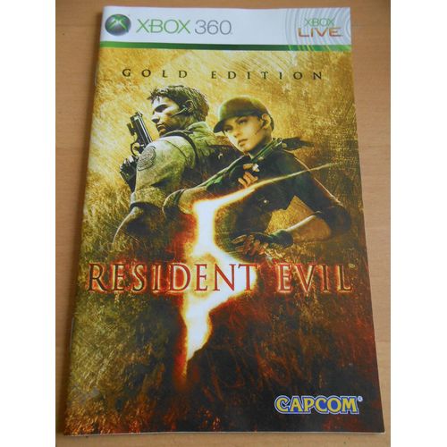 Notice Resident Evil 5 Gold Edition