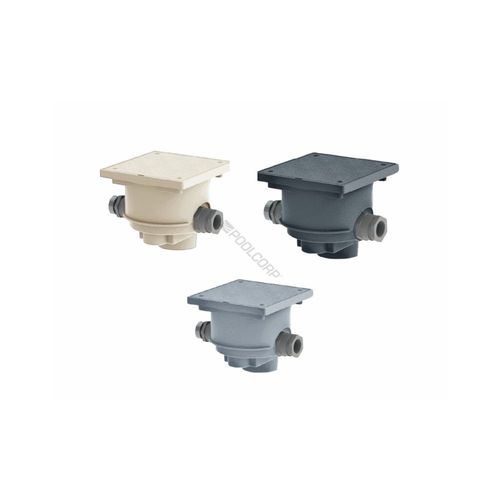 weltico boite de connexion ? 50 mm a coller gris pour spot piscine