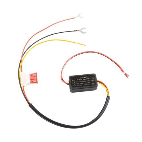 Contrôleur Drl, 12-24 V Universel Étanche Auto Voiture Led De Feux Jour Relais Retard Gradateur Harnais