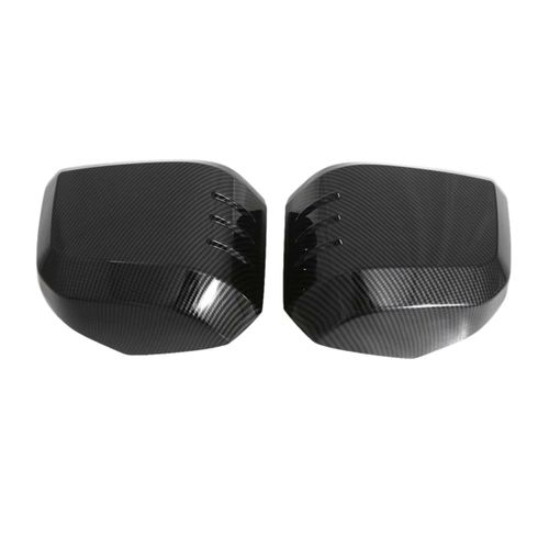 Coque De Rétroviseur Latéral Voiture, Style En Fiber Adapté Pour Hiace 2019, Accessoires 2 Pièces