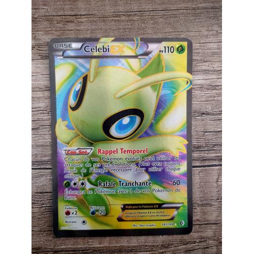 Carte Pokémon - Celebi Ex Full Art 2012 - 141/149 Fr