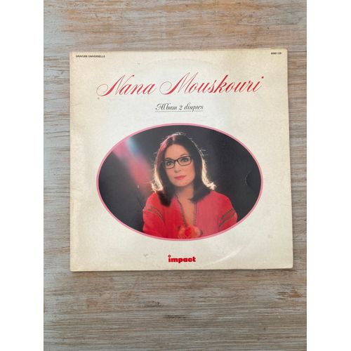 Nana Mouskouri Album 2 Disques Vinyle 33t