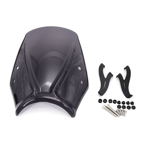 Déflecteur De Vent Pare-Brise Moto Pour Trident 660 Trident660 2021 2022 (Gris Fumé)