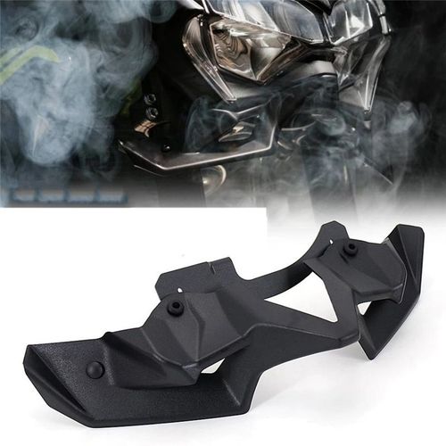 Kit D'aile Aérodynamique Pour Aileron De Moto Z900 2020 2021 2022 (Noir Brillant)