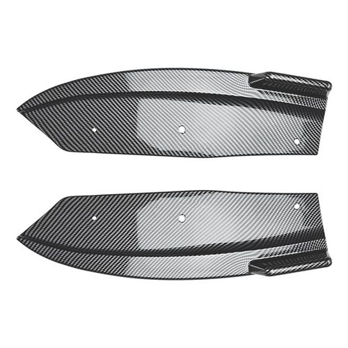 Spoiler De Tablier D'aile Séparateur Diffuseur Lèvre Pare-Chocs Arrière Voiture Pour X4 G02 2018-2021 Modèle Fiber