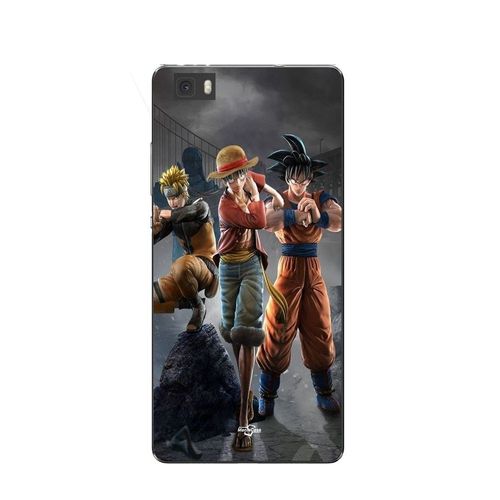 Coque Huawei P8 Lite Sangoku Naruto Luffy One Piece Dragon Ball Z 3d Anime Manga