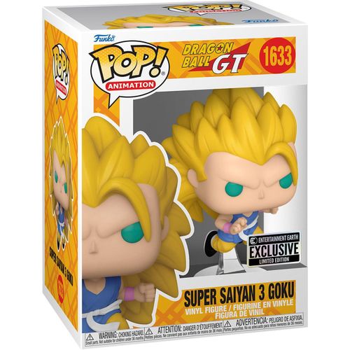 Figurine Funko Pop - Dragon Ball Gt N°1633 - Super Saiyan 3 Goku (74392)