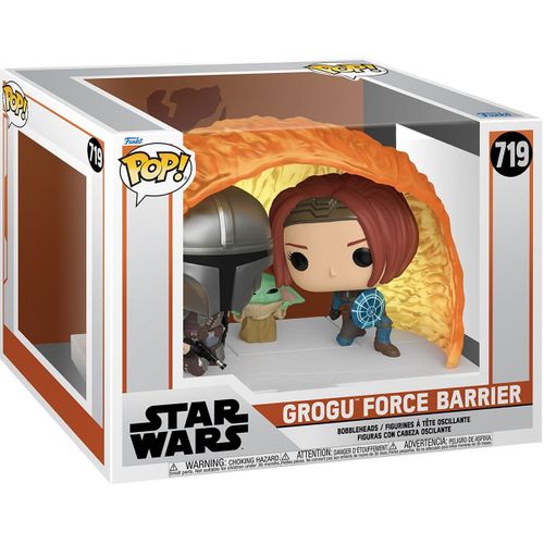 Figurine Funko Pop Grogu Force Barrier / Star Wars The Mandalorian / Funko Pop Movies #719