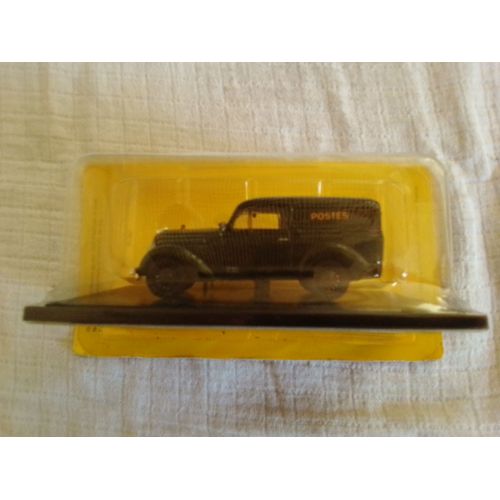 Voiture Miniature - Renault Juvaquatre - 1946 - La Poste - 1/43