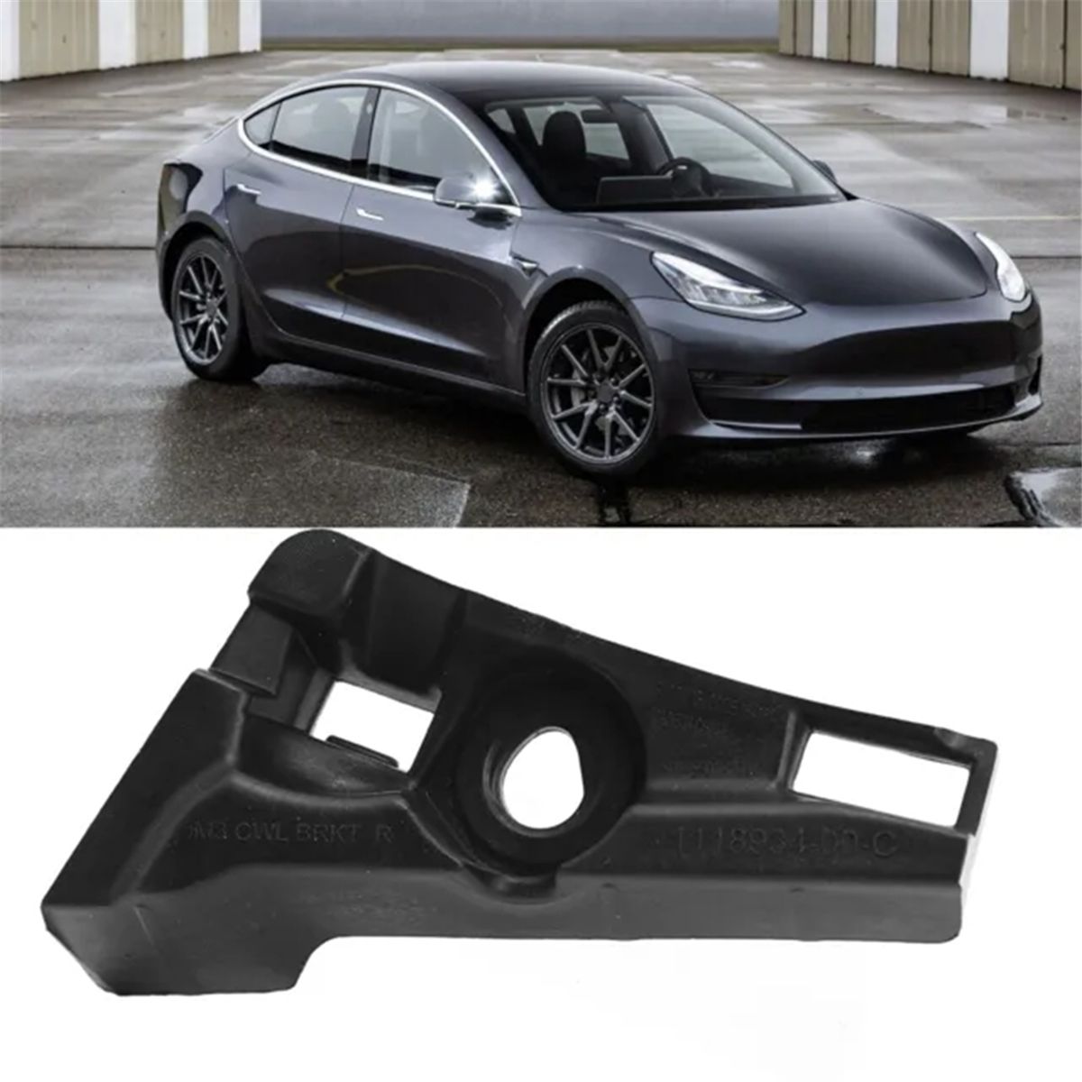 Support De Dflecteur Automobile Plaque Collecte D' Adapt P... - 5
