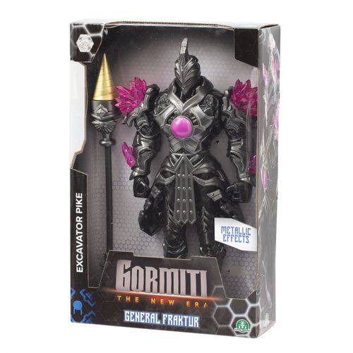 Live Action Gormiti - Figurine Articulée De 27 Cm Gormiti Avec Arme - General Fraktur
