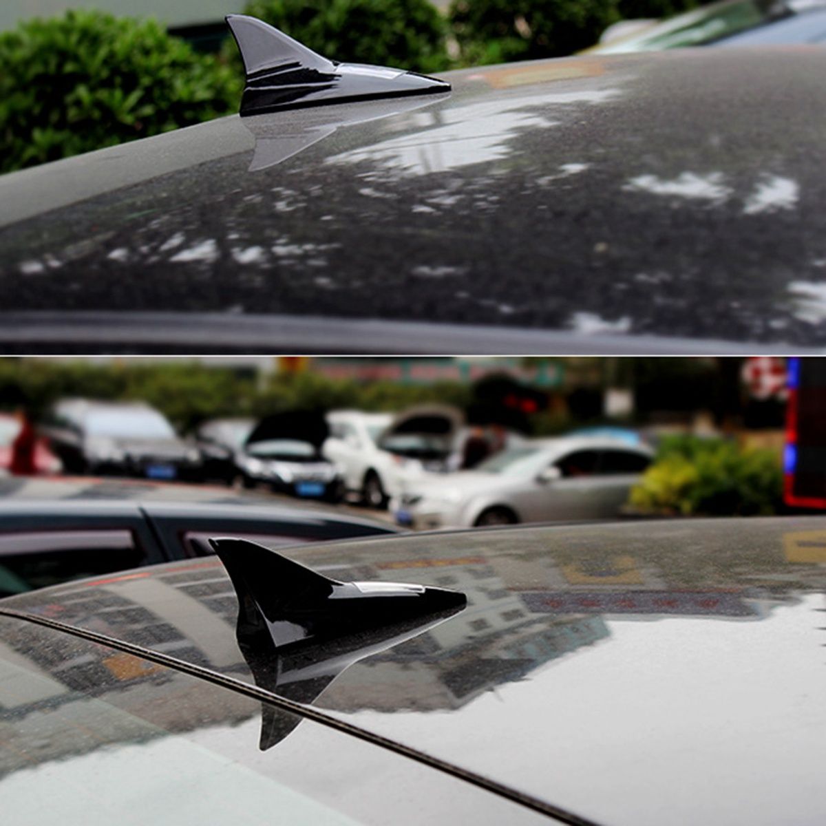 Lumire Led Solaire Universelle Antenne D'aileron De Voiture... - 8
