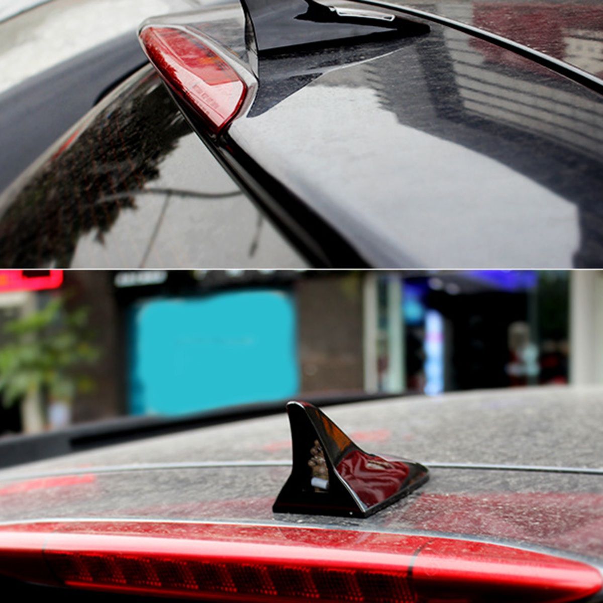 Lumire Led Solaire Universelle Antenne D'aileron De Voiture... - 9