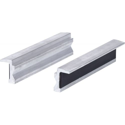 Mâchoires de protection d'étau en aluminium KS TOOLS, 140 mm, utilisation trapézoïdale (914.0087)