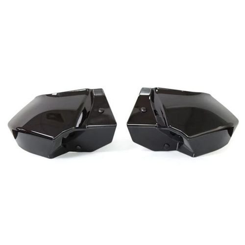 Protecteur De Guidon Déflecteur Pare-Brise Barre Main -Main Moto Pour Xmax 300 125 250 400 Xmax300 (Noir)