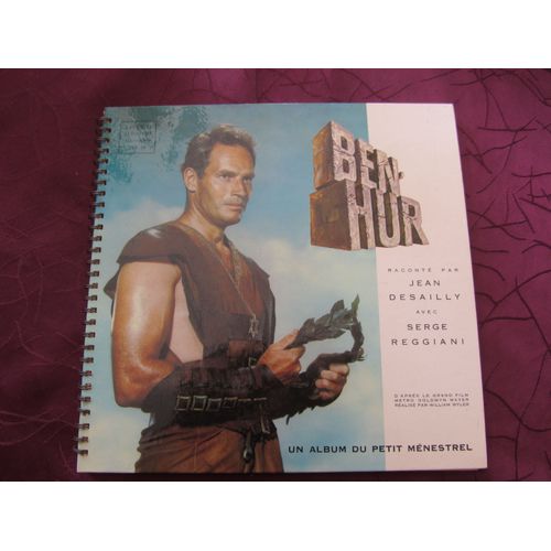 Ben-Hur : Livre Disque Tiré Du Film De William Wyler Avec Charlton Heston