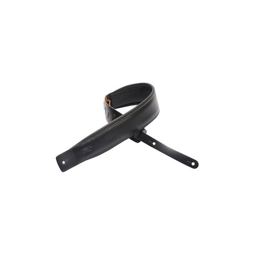 Levy's Dm1pd-Blk - Sangle Guitare Cuir Black