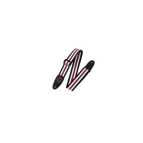 Levy's Mssc8-Rwb - Sangle Guitare Coton Red White And Blue