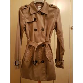 Trench Femme Beige Foncé Taille 36