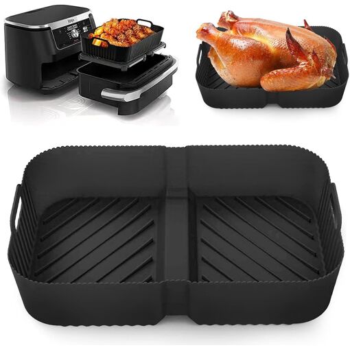 Accessoires Air Fryer Silicone - 3 Pièces Pour Ninja AF500EU, Réutilisables