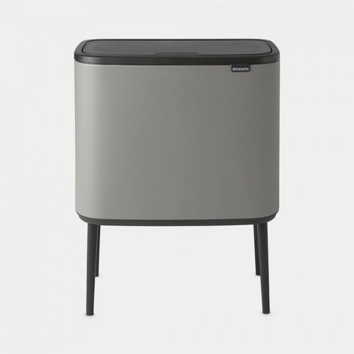 Poubelle Brabantia BO TOUCH BIN 3 x 11 litres - Mineral Concrete Grey