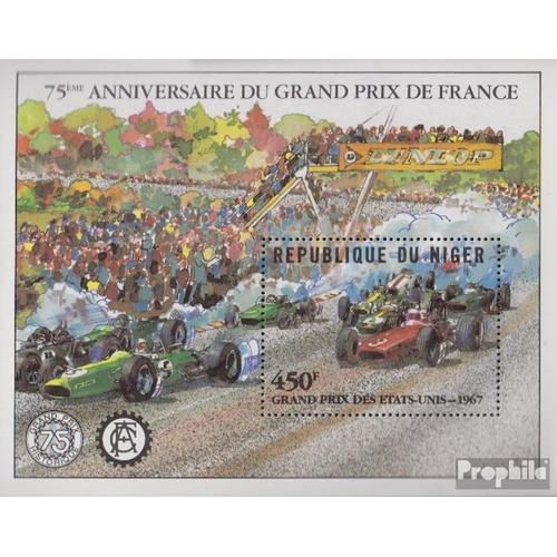 Niger Block35 (Complète Edition) Neuf Avec Gomme Originale 1981 Grand Prix V. France.