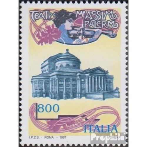 Italie 2498 (Complète Edition) Neuf Avec Gomme Originale 1997 Teatro Massimo -Palerme