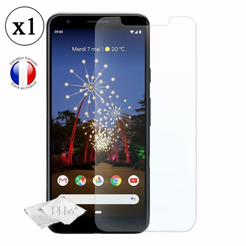 Film De Protection D'écran En Verre Trempé Haute Transparence, Ultra Résistant, Ultra Slim, Anti Traces Compatible Pour Google Pixel 3a