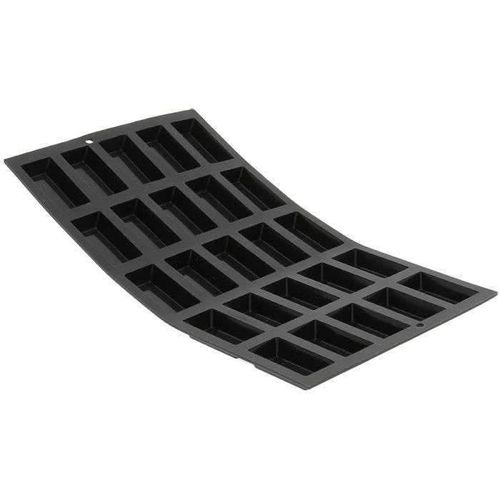 MOULFLEX NOIR - PLAQUE DE 25 MINI FINANCIERS